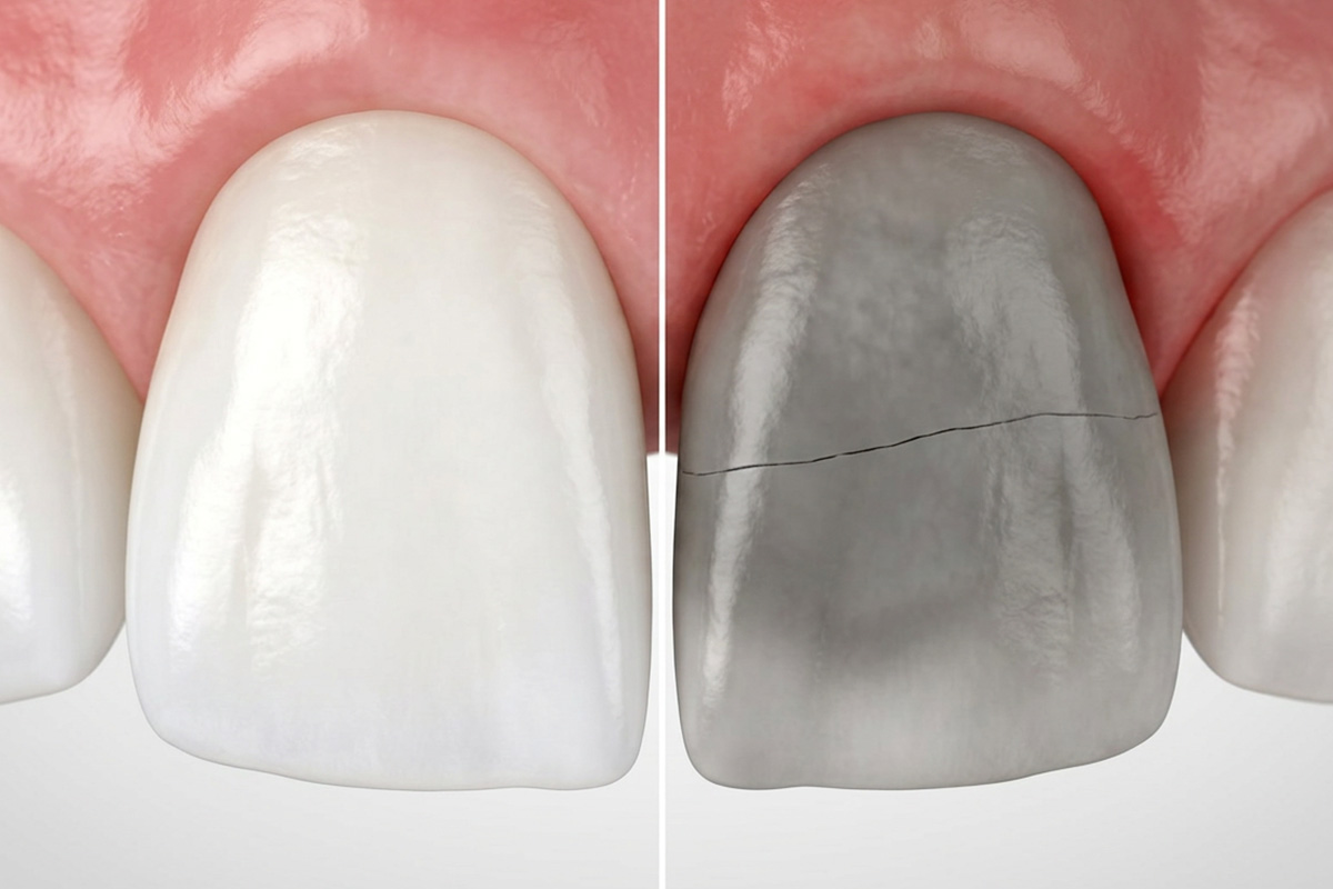 Cosmodent Candelaria - Clínica Dental en Tenerife | ¿Un diente puede cambiar de color tras un golpe?